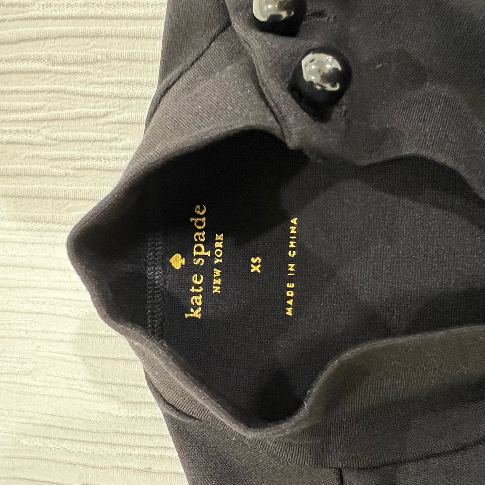 NWT KATE SPADE DRESS BLACK DRESS - Picture 5 of 7